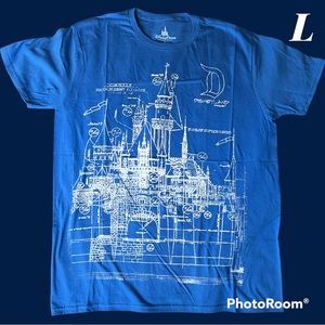Disneyparks Disneyland castle t shirt